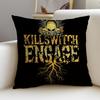 Metal KKillswitch EngageS Cushion Cover Breathable and skinfriendly linen pillowcase square removable and washable cushion