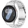 Совместимый стальной ремешок для Samsung Watch 4/5/6/7 - Бизнес-стиль с тремя звеньями