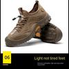 Oulylan Men Anti-Puncture Anti-Smash Labor Boots High-Quality Steel Toe Work Footwear Summer Breathable Anti-Slip Safety Shoes