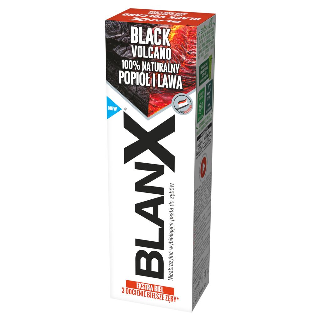 Blanx Black Volcano Non-Abrasive Whitening Toothpaste 75