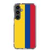 Coque Téléphone - Samsung - Galaxy S24 Ultra - Drapeau Colombie - Souple - Multicolore
