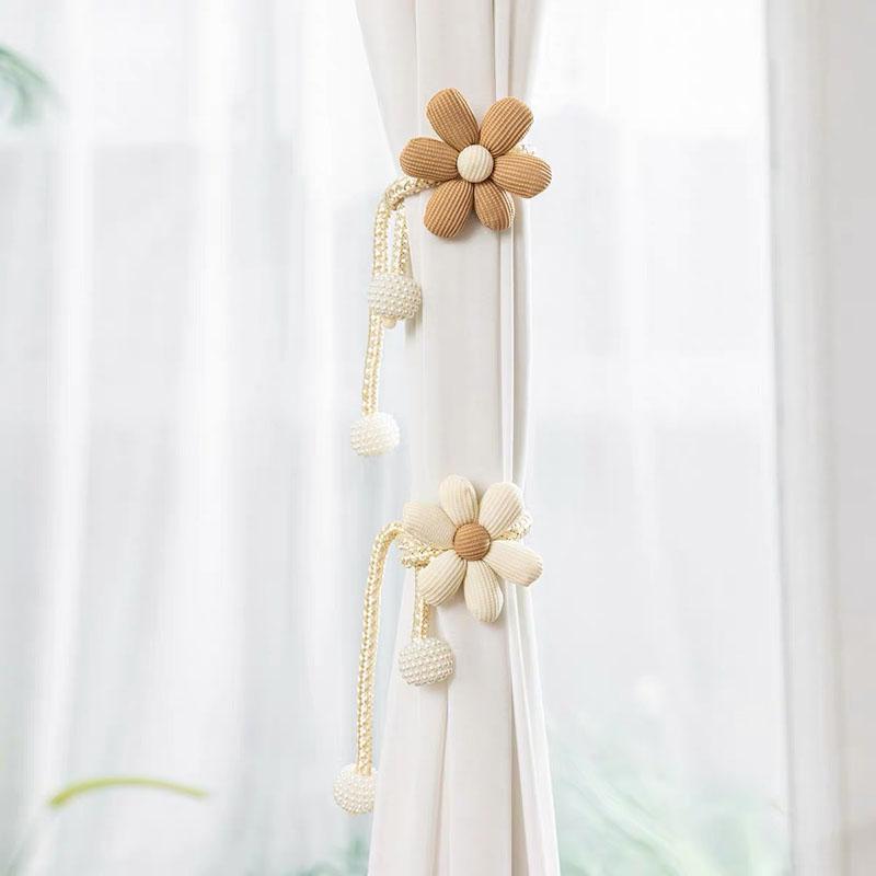 Curtain Ties, Modern Flower Style Creative Curtain Rope Ties, Bedroom, Living Room, Home Curtain Decoration - Perfect Gift