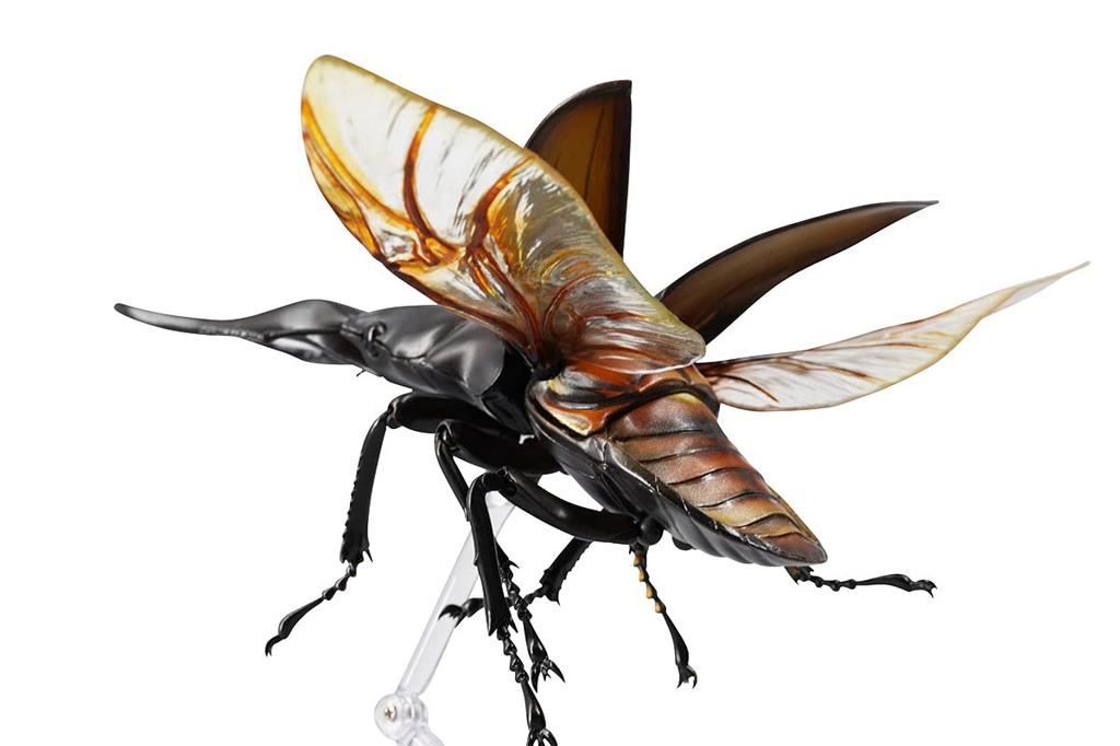 Kaiyodo REVO GEO Жук-олень-пилозуб Жираф Общая длина 210 мм ПВХ АБС окрашенная подвижная фигурка RG007 (Прозопокойлюс жирафа) &