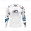 Men Women UV Protection Fishing Shirt Long Sleeve Quick Dry Hooded Outdoor Sport Top UPF 50 Summer