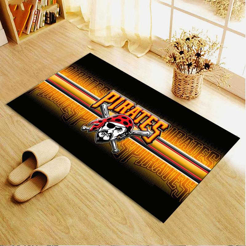 Pittsburgh Pirates Carpet Rug for Living Room Bedroom Home Sofa Decoration,Kids play Non-slip Floor Mat