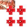 Poultry Nipples, 40 Pieces Horizontal Poultry Drinkers Automatic Poultry Drinking Fountains Poultry Water Dispenser for Chicken Coop Accessory