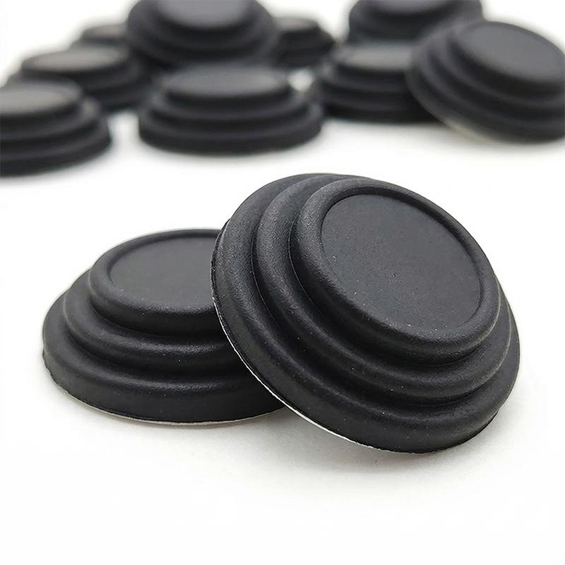 Universal Car Door Shock Absorbing Pad Rubber Bumper Anti-Collision Soundproof Sticker Trunk Noise Reduction Auto Accessories