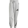 Z.N.E. Pants Fashion Logo Stylish Drawstring Retro Sports Knit Pants Men Pants Medium-Gray JF2446