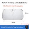 Foldable Car Windshield Sun Shade Reflective UV Protector Collapsible Front Window Sunshade Heat Insulation Shield for SUV Sedan
