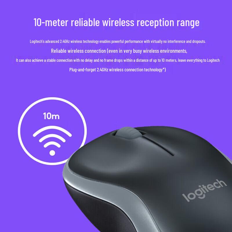 Logitech M186 Wireless Office Mouse