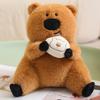 Cartoon Capybara Keychain Plush Dolls Pendant Childrens Toys Gifts Birthday