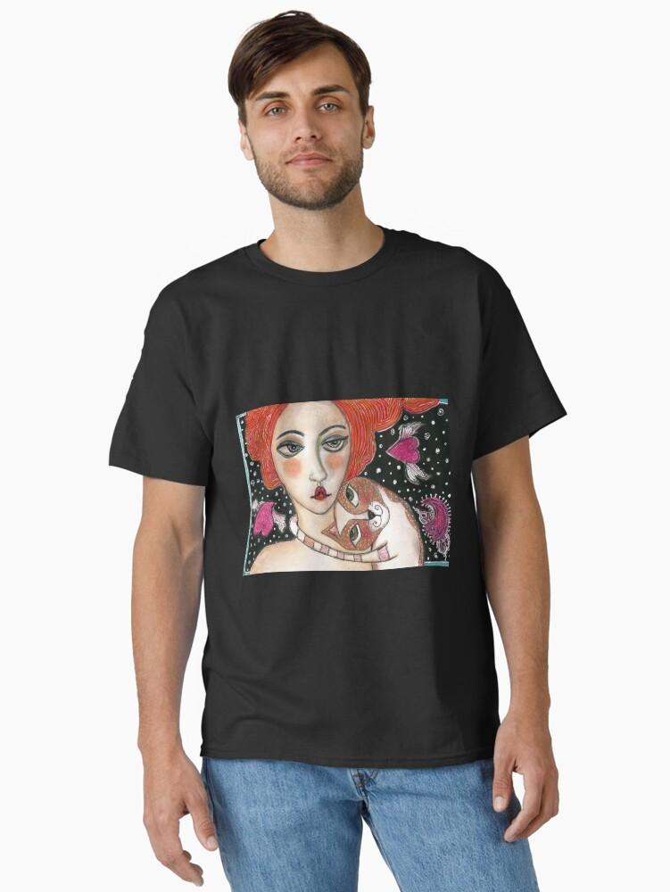 She and Her Cat Me & Mrs. Jones Classic Unisex T-Shirt