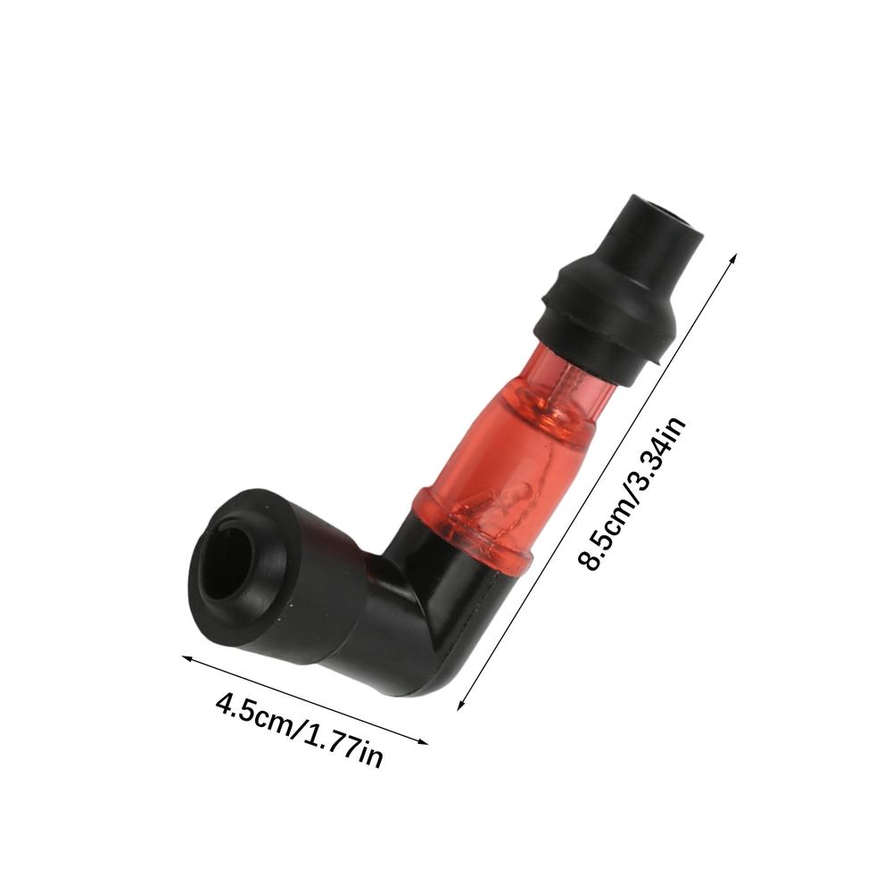 Мотоциклетный флеш-колпачок свечи зажигания 90 градусов, резисторный колпачок свечи зажигания для мотоцикла для мотокросса, колпачок-крышка для флеш-свечи зажигания