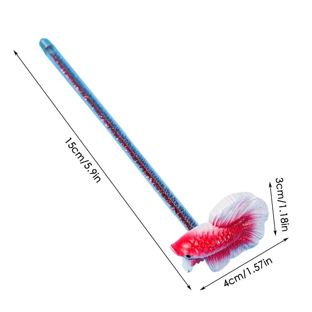 Plaything Simulation Betta Stick Interactive Fish Training Stick Aquariums Wand Tank Decoration