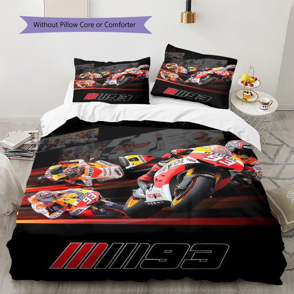 MAR#93 Pattern Bedding Home Decoration Birthday Gift ( 1 duvet cover + 2 pillowcase, without core),fan merchandise.