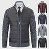 2023 Men's Korean Style Knit Sweater Jacket with Stand-Up Collar