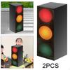 2 шт. Коробки для подарков в виде светофора Декор Топперы для стола для вечеринки Центральные элементы Конфеты