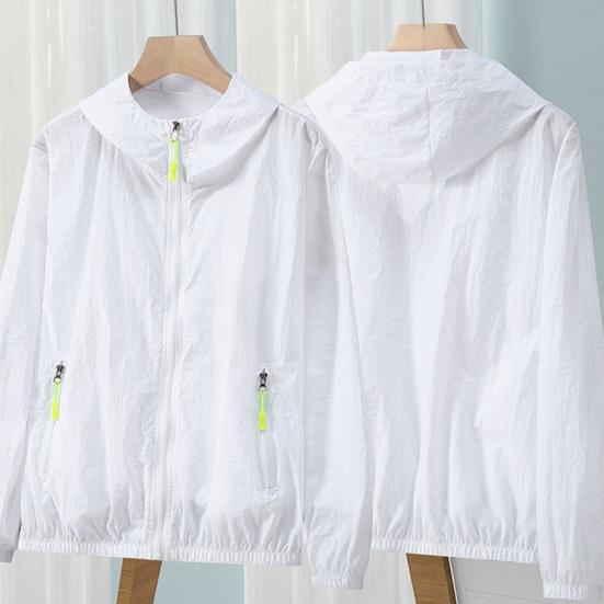 Защитная куртка от солнца Водонепроницаемая быстросохнущая ветровка с капюшоном Одежда для рыбалки и охоты Легкая куртка на молнии с боковыми карманами Весенне-осенняя куртка