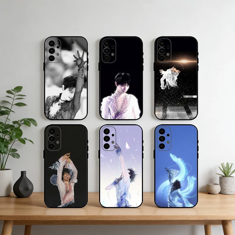 4A Jump L-Legend Hanyu Yuzuru Phone Case For Samsung S25,S24,S21,S22,S23,S30,Ultra,S20,Plus,Fe,Note,10,9,5G Black Cover