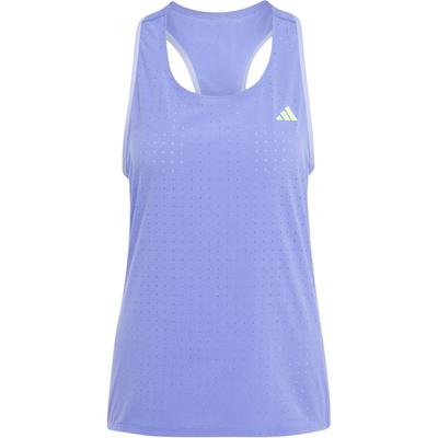 Adizero FW24 Бренд Логотип Бег Спортивная майка Женские топы Кобальтово-синий IX2807