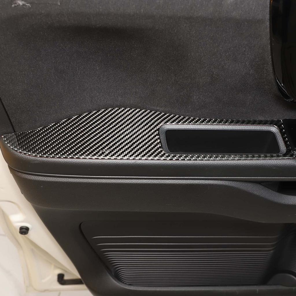 Sauicemy Set of Door Armrest Car Door Pull Handle Inner Door Door Trim Grab Protective Interior Interior Car Accessories Fiber for Honda 2-Piece