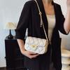 Niche Bag Women's Small Golden Ball Summer New Diamond Chain Fashionable and Simple Single Shoulder Crossbody Small Square Bag