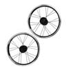 Комплект колес 16 дюймов Двойные обода из алюминиевого сплава 305 Дисковый тормоз 6 болтов 11 скоростей 20 спиц Передний Задний Вилсет для Складного велосипеда Шоссейного велосипеда Горного велосипеда