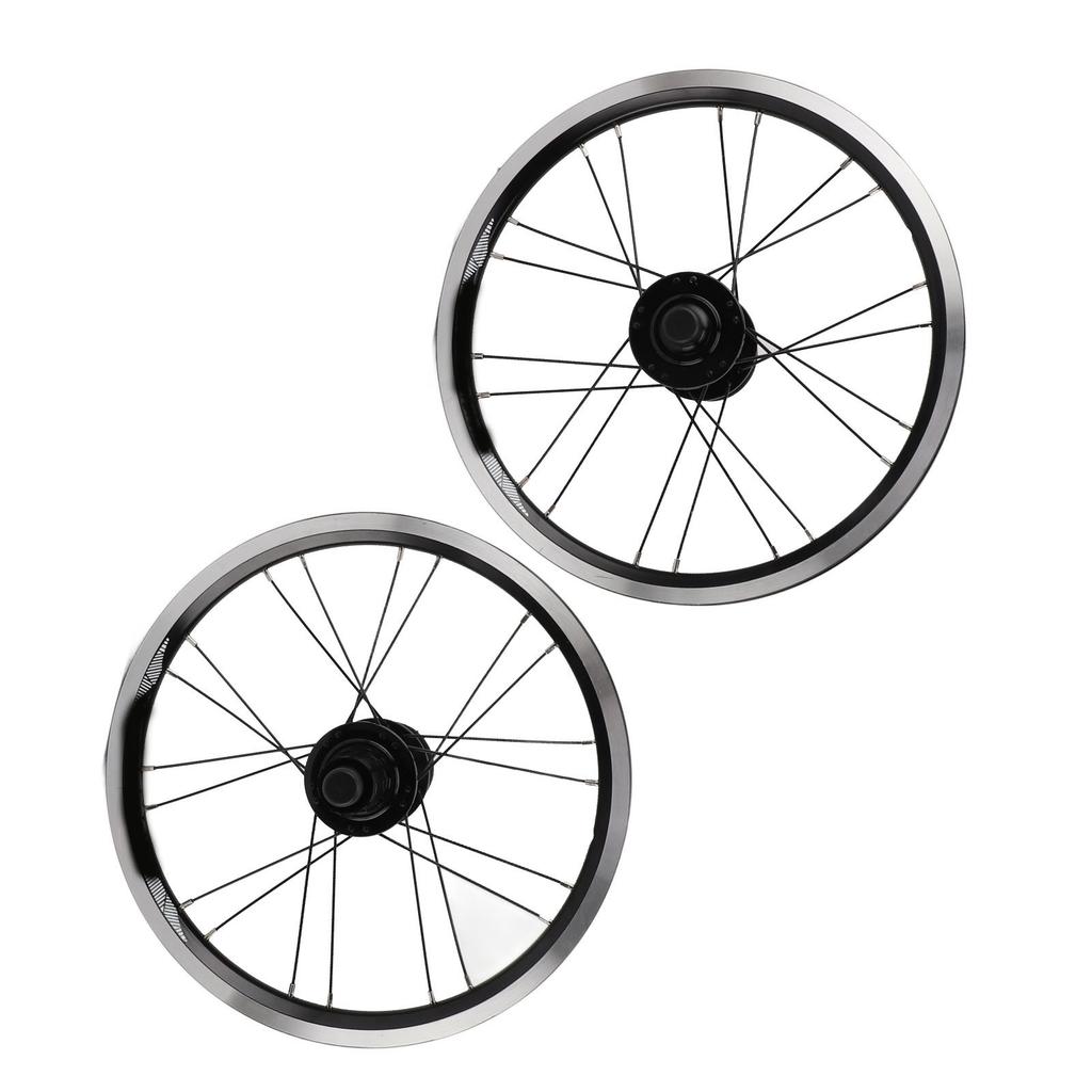 Комплект колес 16 дюймов Двойные обода из алюминиевого сплава 305 Дисковый тормоз 6 болтов 11 скоростей 20 спиц Передний Задний Вилсет для Складного велосипеда Шоссейного велосипеда Горного велосипеда