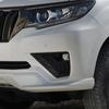 Для Toyota Land Cruiser Prado LC150 2018-2022 Черный Yao Колпак противотуманной фары Декоративная накладка на кузов Аксессуары для модификации 2021 2020