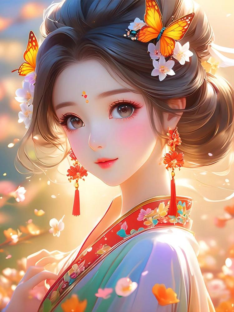 5D DIY Алмазная картина Красивая женщина Картина Алмазная вышивка крестом Набор Полный Стразы Украшение для дома