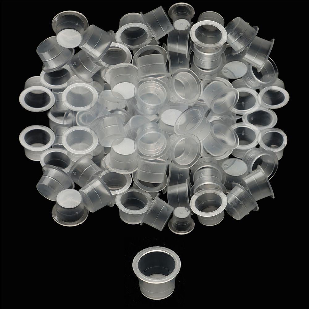 Large Medium Small Makeup Container Holder Tattoo Ink Caps Plastic Cups Disposable Pigment Cup