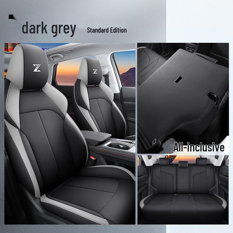 2022 Changan Oshan Z6 Full Coverage Cartoon Seat Cover & Cushion - Blue Whale Design, Four Seasons