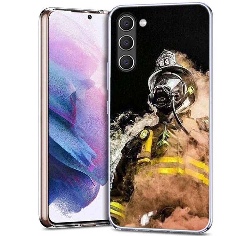 Чехол для телефона Пожарный Герой Пожарный для Samsung A16 A26 A36 A56 A17 A37 A57 A07 A06 A02S A12 A22 A32 A52S A72 Galaxy A70 A50S