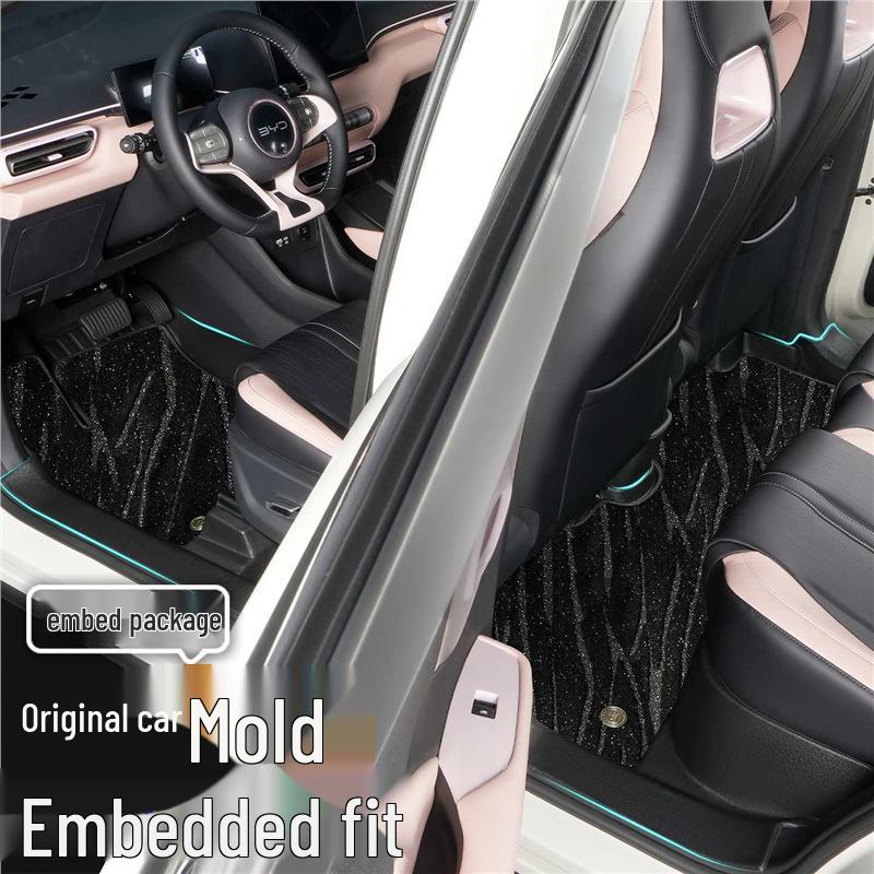 2025 BYD Seagull Dolphin ТПЭ Полное Покрытие Умное Вождение Коврики в Салон