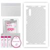apgo Protective Skin Sticker for the Back+sides Compatible with Honor 9X, Full Wrap Film, Foil, Vinyl - Pattern Transparent Carbon