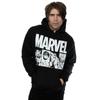 Marvel Mens Comics Action Tiles Hoodie