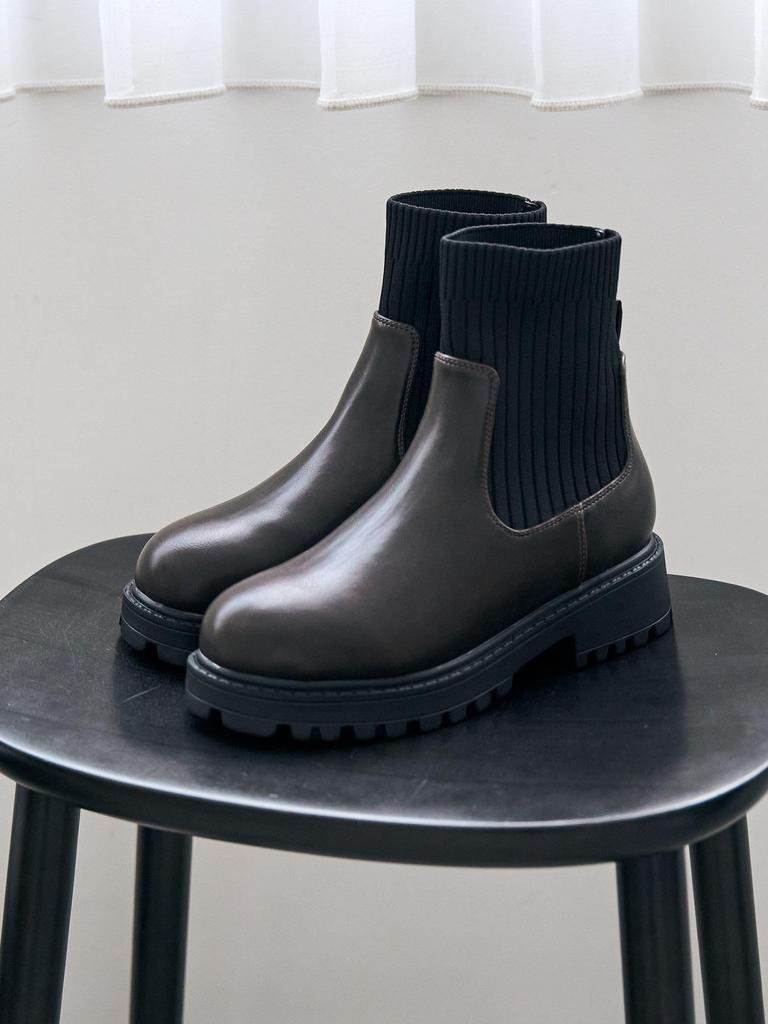 Коэн снова в наличии: Эластичные ботинки с нескользящей подошвой (Размер, доступный только онлайн) 76826000005 2540 СРЕДНЕ-КОРИЧНЕВЫЙ (25) 22.5cm