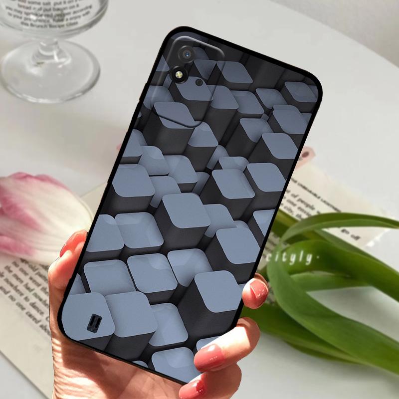 For OPPO Realme Narzo 50i Case 50i Prime Beach Sunset Shockproof Silicone Phone Cover For Narzo 50A Bumper Shells 50A Prime