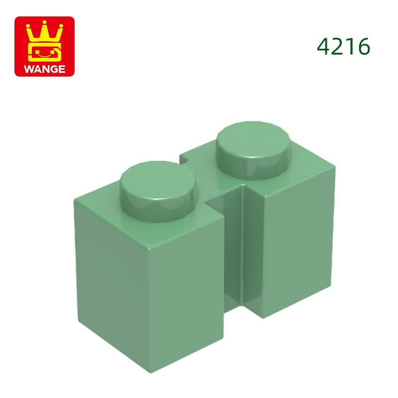 129 шт./лот № 4216 Модифицированный 1x2 с пазом Кирпич Moc Цветные Аксессуары Совместимо с featuring Блок DIY Детская Игрушка Детали для Сборки