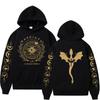 Fourth Wing Graphic Hoodies Basgiath War College Dragon Rider Sweatshirt Men Women Trend Hoodie Streetwear