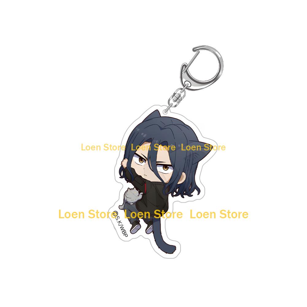 Ветровка Кошачьи ушки Choji Tomiyama Taiga Tsugeura Mitsuki Kiryu Kyotaro Sugishita Toma Hiragi Chibi Акриловый брелок-подвеска