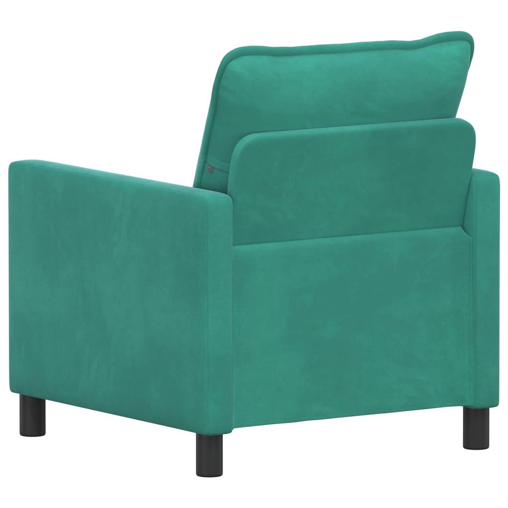 Turquoise Sofa 76 x 81 x 87.5 cm Velvet