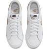 Nike Court Legacy Противоскользящие Износостойкие Низкие Детские Кеды для Скейтбординга Белые Кроссовки DA5380-126