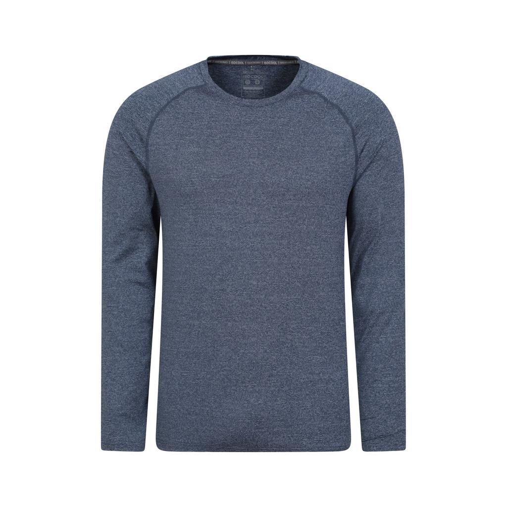 Mountain Warehouse Men's Stripe IsoCool Base Layer Top