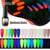Soak Off 7ML Pure Color Nail Gel Bright Fluorescence For Nail Art Design LED/UV Lamp