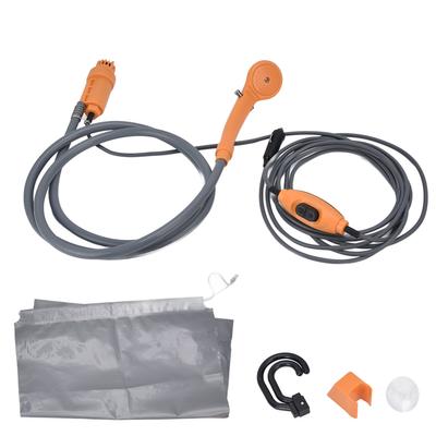 Кемпинговый душ DC12V Портативный Высокая гибкость Прочный пластиковый резиновый эргономичный дизайн Простой