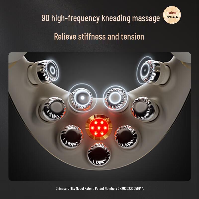 SKG G7 Luxury Foldable Neck Massager CN plug (adapter included)
