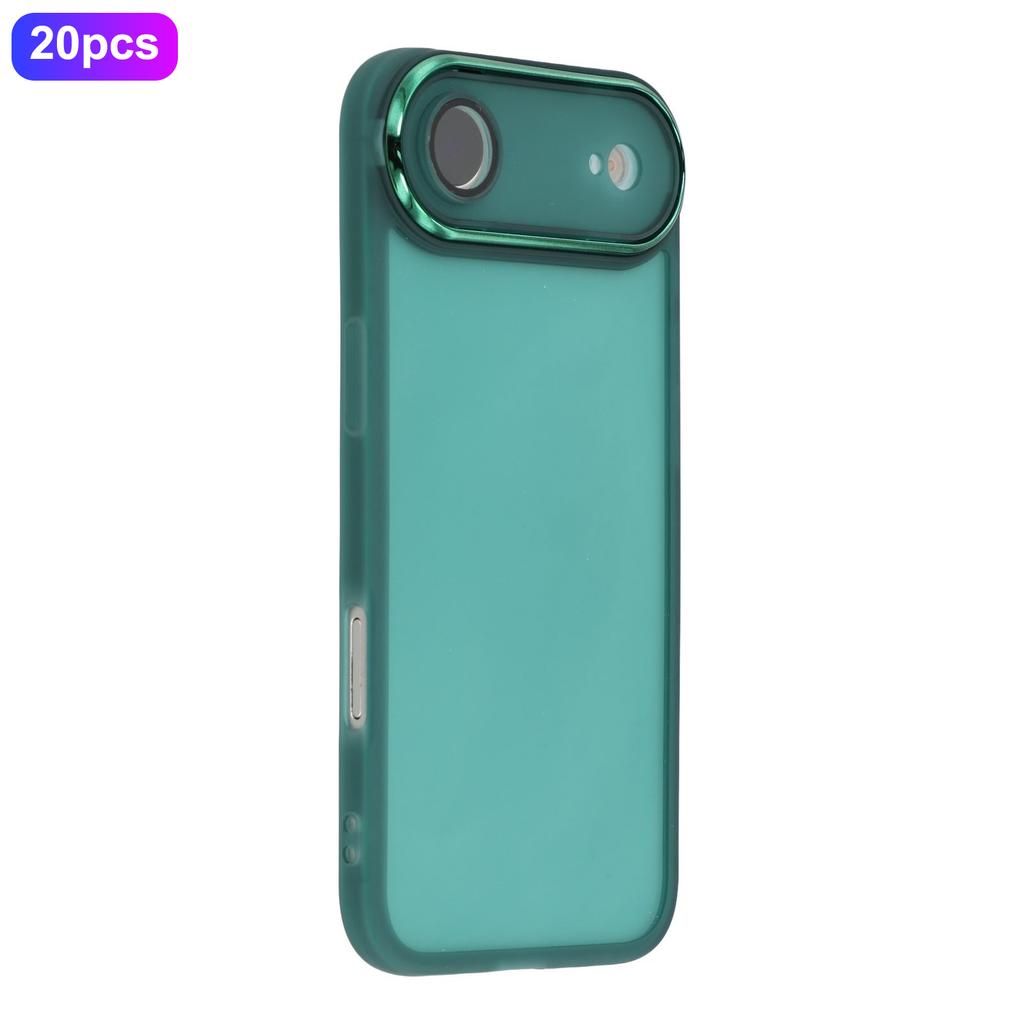 Bulk Purchasing 20Pcs For iPhone 17 Air Case Electroplated Camera Frame TPU Phone Cover Precise Cutouts