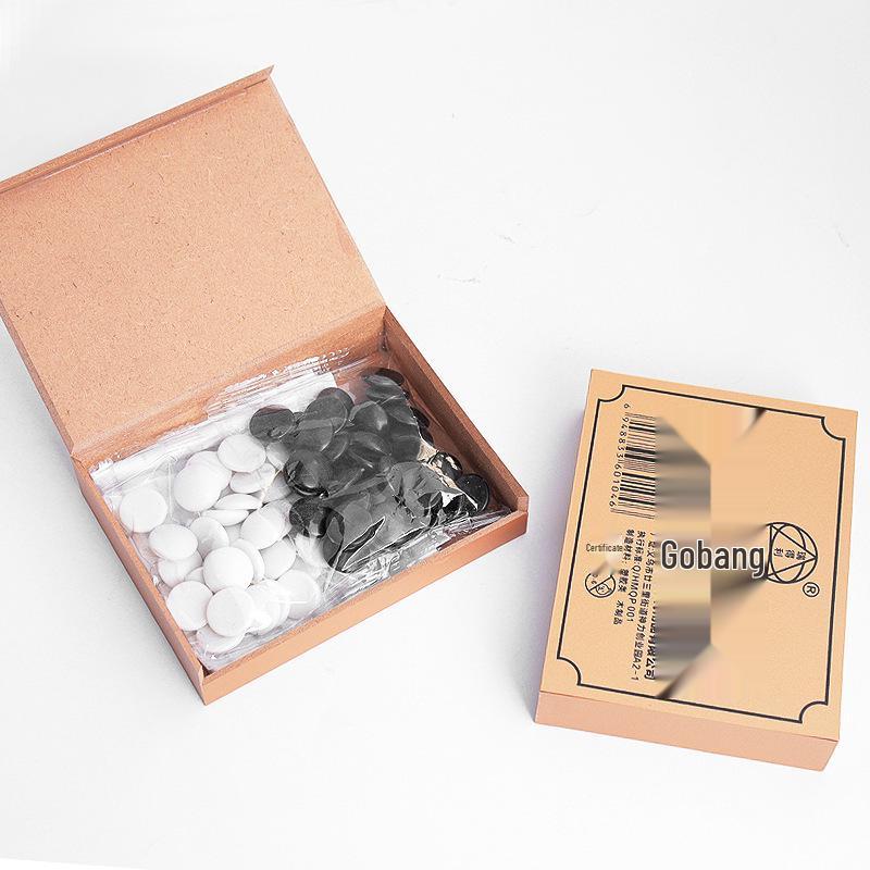 Гомоку AA1S30-Го Начинающий Портативный Набор для Шахмат с Бесплатной Доставкой, Черно-белый