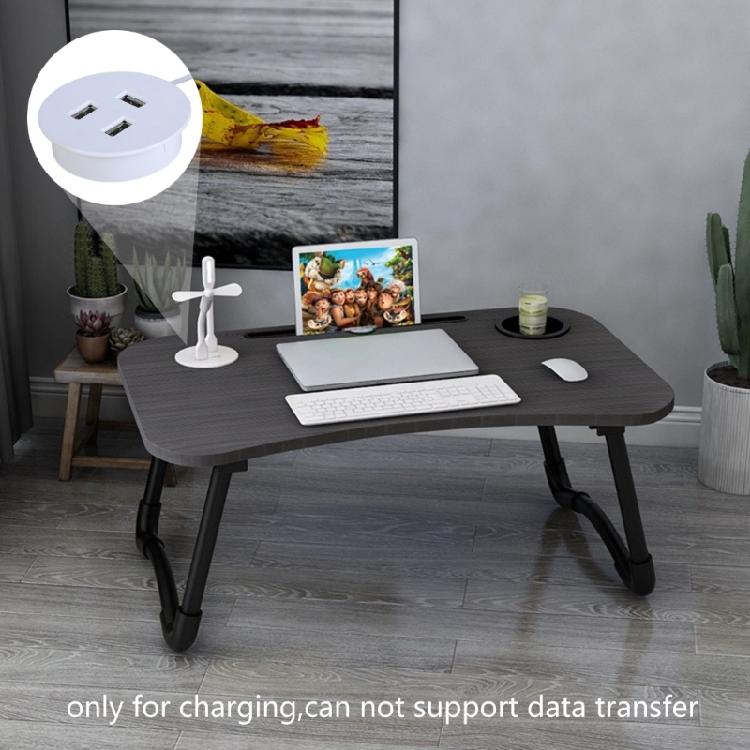 3-портовая USB настольная заглушка для отверстия, круглая настольная зарядная станция для настольного компьютера, встроенный USB адаптер питания, аксессуары
